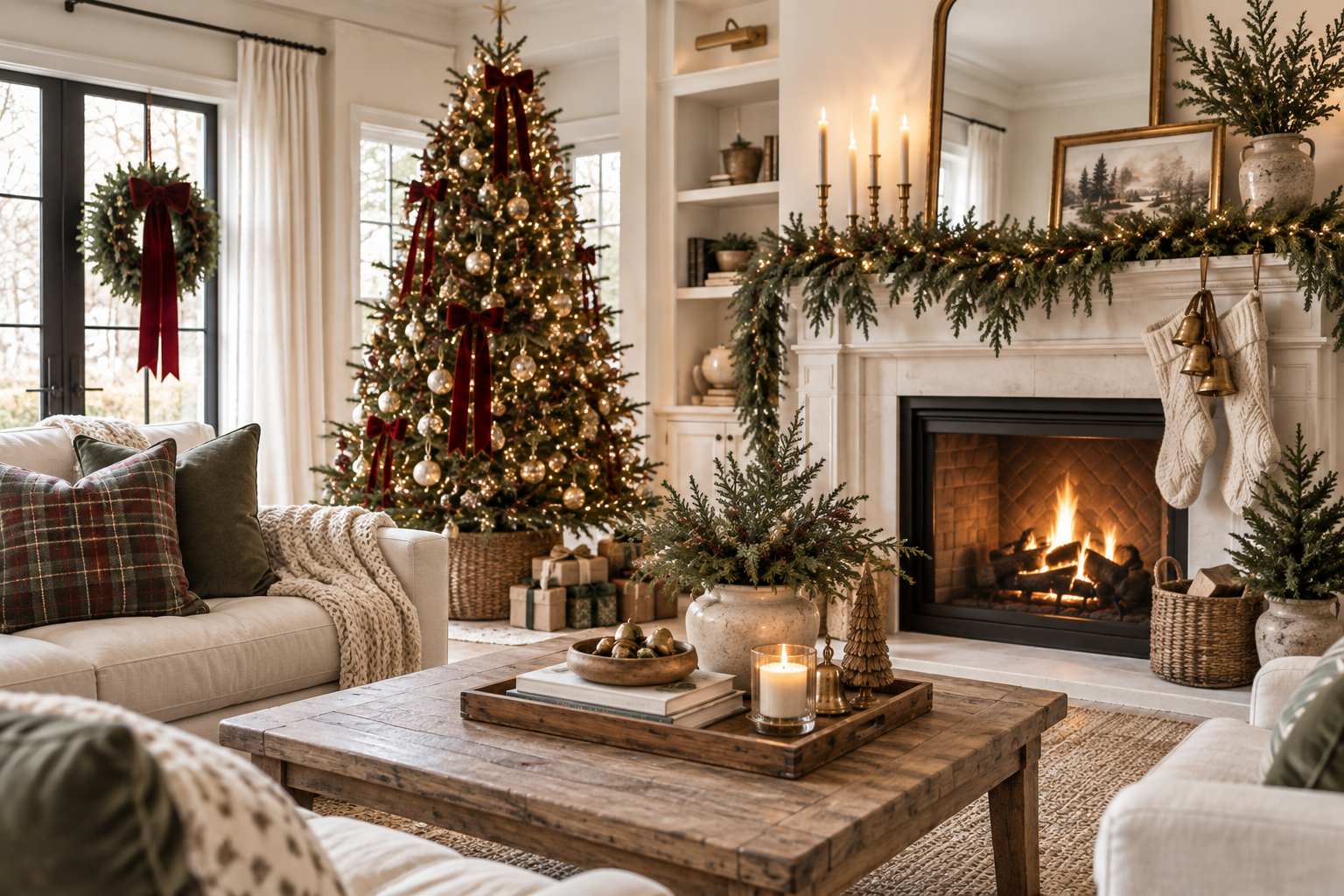 Timeless Christmas Decorating Ideas for a Cozy, Collected Home